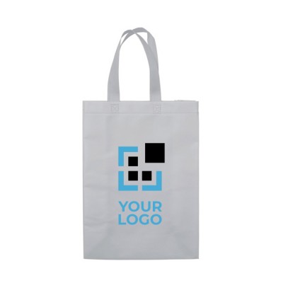 Bolsa grande de non-woven laminado mate con asas a juego 105 g/m2