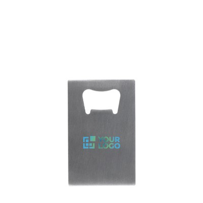 Abrebotellas hecho de acero inoxidable en forma de tarjeta de crédito Abrebotellas hecho de acero inoxidable en forma de tarjeta de crédito