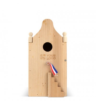 Casa de madera hecha de madera FSC especial para pájaros