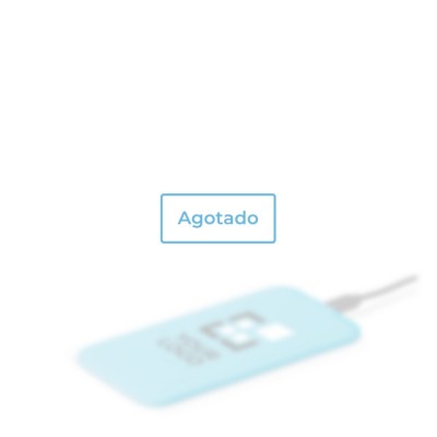 Batería externa inalámbrica rectangular de varios colores 5W vista principal - agotado