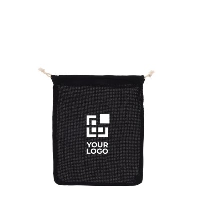 Bolsa reutilizable de algodón para frutas y verduras 25x30 cm vista principal