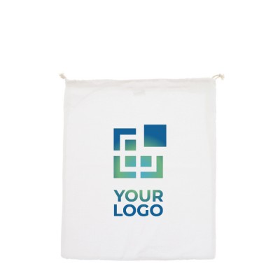 Bolsa reutilizable de algodón para frutas y verduras 40x45 cm