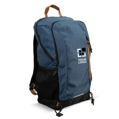 Mochila para portátil de RPET con detalles reflectantes 17