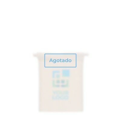 Bolsa de regalo de algodón con certificación OEKO-TEX 15x20 cm vista principal - Agotado