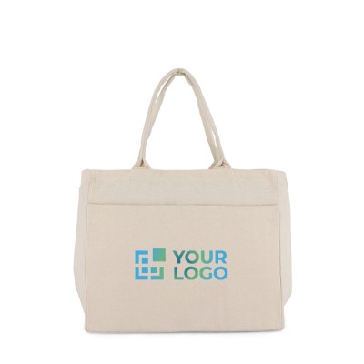 Bolsa de algodón OEKO-TEX con varios bolsillos 320 g/m2 Bolsa de algodón OEKO-TEX con varios bolsillos 320 g/m2