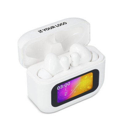 Auriculares con cancelación de ruido en estuche táctil