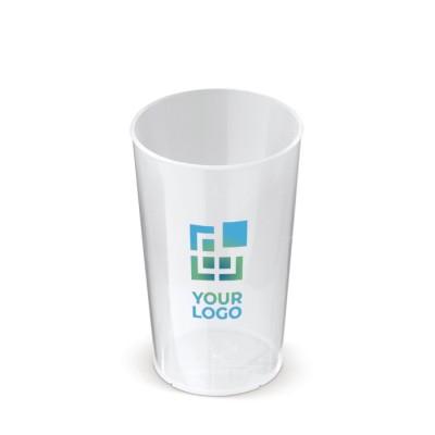 Vaso ecológico reutilizable apliable y 100% reciclable 300ml