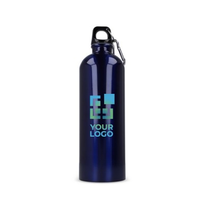Botella de acero inoxidable reciclado de colores metalizados 750ml