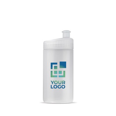 Bidón deportivo de plástico libre de BPA y 100% antigoteo 500ml color verde
