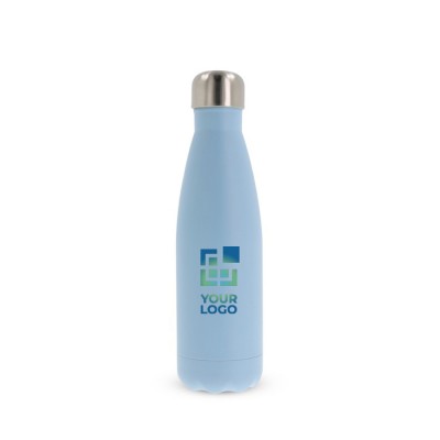 Botella hermética de acero inoxidable en colores pasteles 500ml