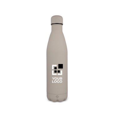 Botella de acero inoxidable reciclado con acabado aterciopelado 750ml