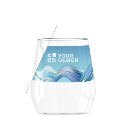 Vaso personalizado de cristal vista principal