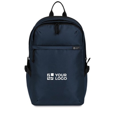 Mochila para portátil RPET con bolsillos y asa acolchada 15"
