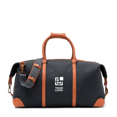 Bolsa de viaje de poliéster reciclado vista principal Bolsa de viaje de poliéster reciclado vista principal