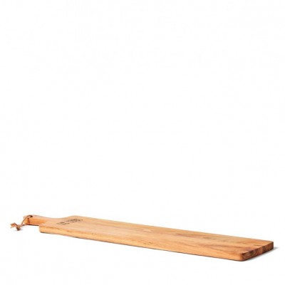 Tabla de servir de 75 x 15 cm de madera de teca vista principal