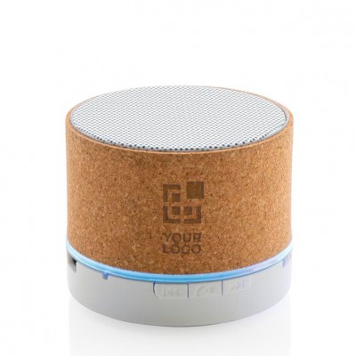 Altavoz bluetooth personalizado de corcho vista principal