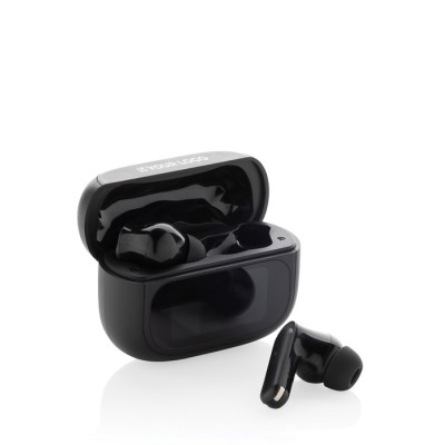 Auriculares inalámbricos con pantalla táctil y función llamada