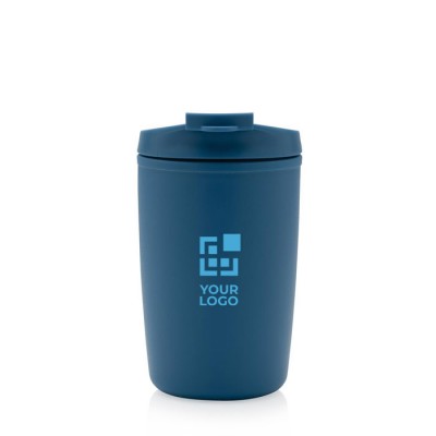 Vaso térmico fabricado en plástico reciclado