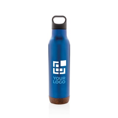 Botellas reutilizables con base de corcho vista principal