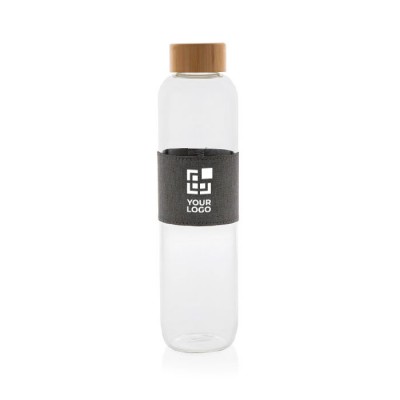 Botellas de agua de cristal personalizadas vista principal