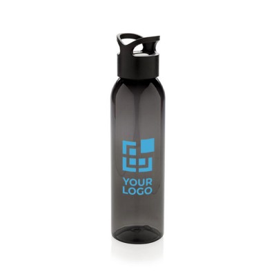 Botella libre de BPA para personalizar color negro