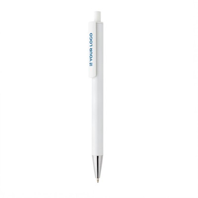 Bolígrafo moderno de aluminio reciclado con tinta azul Dokumental®