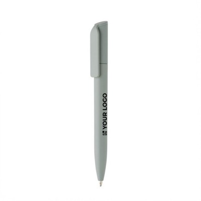 Mini bolígrafo ecológico con giro y tinta azul Dokumental®
