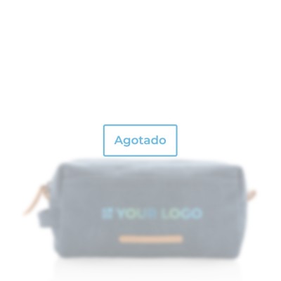 Neceser fabricado en tejido de lona vista principal - Agotado