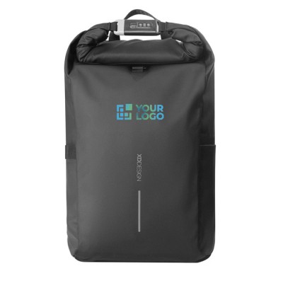 Mochila urbana impermeable con fijación a bicicleta y antirrobo 16"