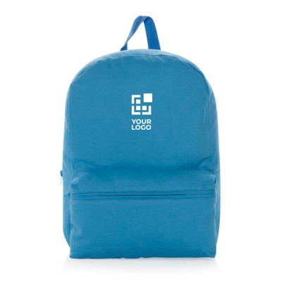 Mochila de lona reciclada 285 g/m2 en color vista principal