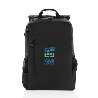 Mochila de RPET resistente al agua con bolsillo frontal PC 15,6"