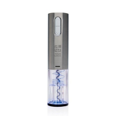 Abridor de vino eléctrico de acero inox que se recarga por USB