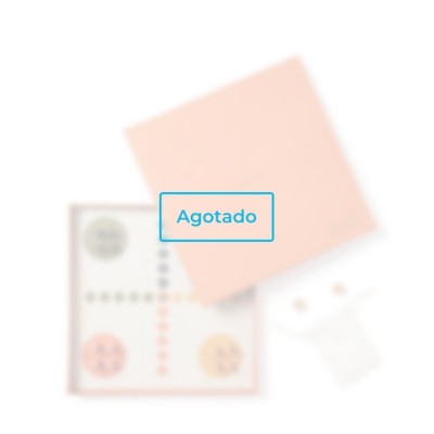 Juego de mesa tipo ludo con logo vista principal - Agotado