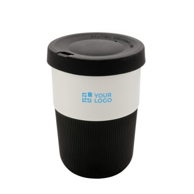 Taza take away sostenible grande vista principal