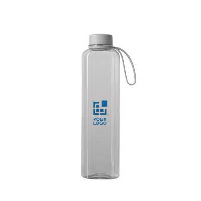 Botella RPET con diseño moderno y funcional y tapa antigoteo 550ml
