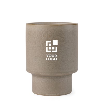 Taza de arcilla reciclada de diseño escandinavo de 300ml