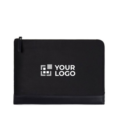 Funda para PC acolchada de poliéster reciclado con cremallera 16"