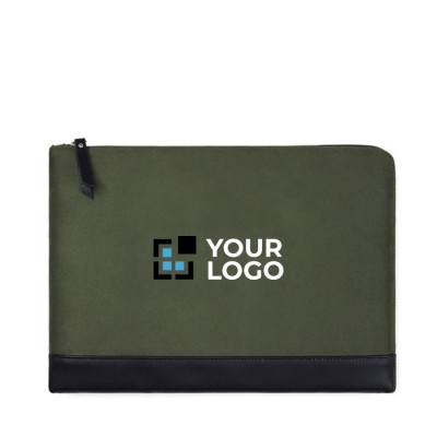 Funda para portátil de poliéster reciclado con bolsillo interior 14"