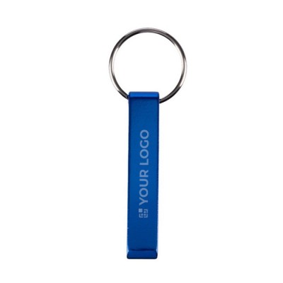 Llavero abridor de aluminio reciclado con soporte para el teléfono Llavero abridor de aluminio reciclado con soporte para el teléfono