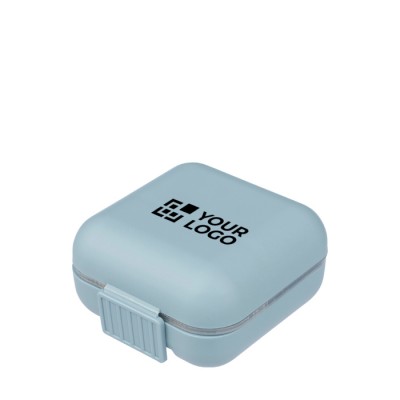 Pastillero de plástico con 5 compartimientos individuales