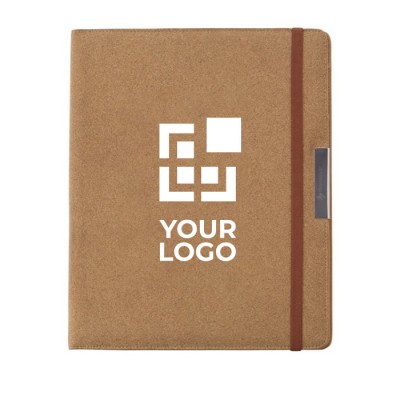 Portafolios de corcho y cuero sintético con varias utilidades A4 Portafolios de corcho y cuero sintético con varias utilidades A4