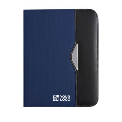 Portafolios de cuero reciclado y poliéster con varias utilidades A4 Portafolios de cuero reciclado y poliéster con varias utilidades A4