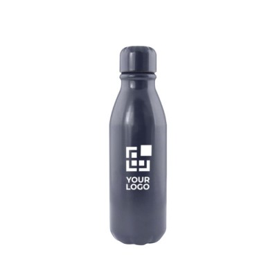 Botella de aluminio reciclado de color con tapón a juego 550ml Botella de aluminio reciclado de color con tapón a juego 550ml