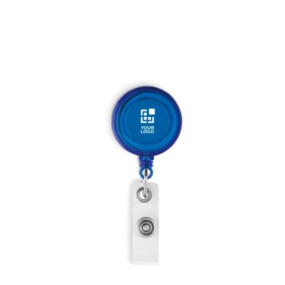 Clip de identificador de ferias publicitario con clip metálico Flex Clip de identificador de ferias publicitario con clip metálico Flex