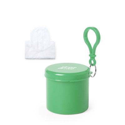 Poncho con estuche a color personalizable 127x102cm Travel Box