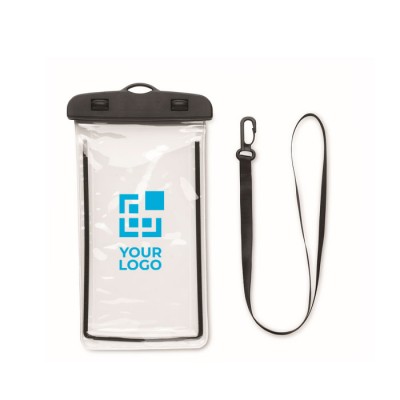 Funda impermeable para teléfono con cordón ajustable y desmontable