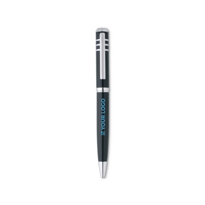 Bolígrafo publicitario metálico brillante con tinta negra Executive Bolígrafo publicitario metálico brillante con tinta negra Executive