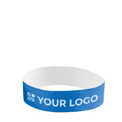 Pulseras personalizadas Tyvek de 19 mm (Set de 10)