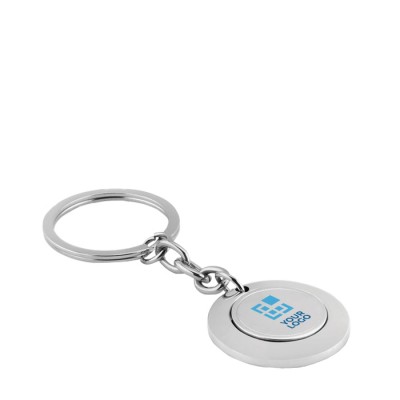 Llaveros metálicos personalizados con ficha supermercado MetalCoin Llaveros metálicos personalizados con ficha supermercado MetalCoin