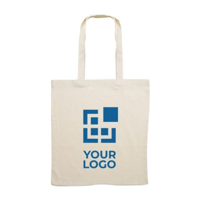 Bolsa algodon reciclado asas largas 280 g m2 Desde 3 49